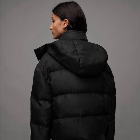 AllSaints Allais High Collar Quilted Puffer Jacket :: New with tag - Picture 7 of 7